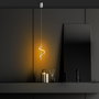 Opviq Lıkma - 13521 Lámpara de araña cromada con altura ajustable